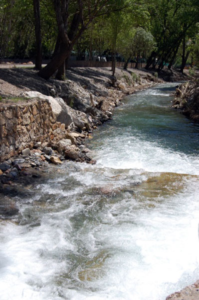 Río Andarax a su paso por Fondón